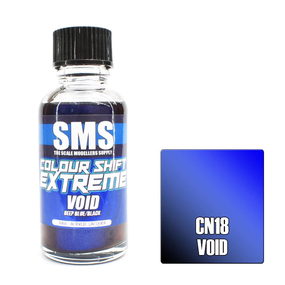 SMS CN18 Colour Shift Extreme VOID (DEEP BLUE/BLACK) 30ml - Hobbytech Toys