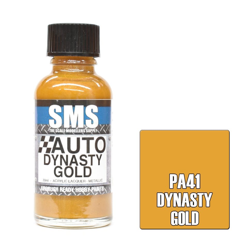 SMS PA41 Auto Colour DYNASTY GOLD 30ml - Hobbytech Toys