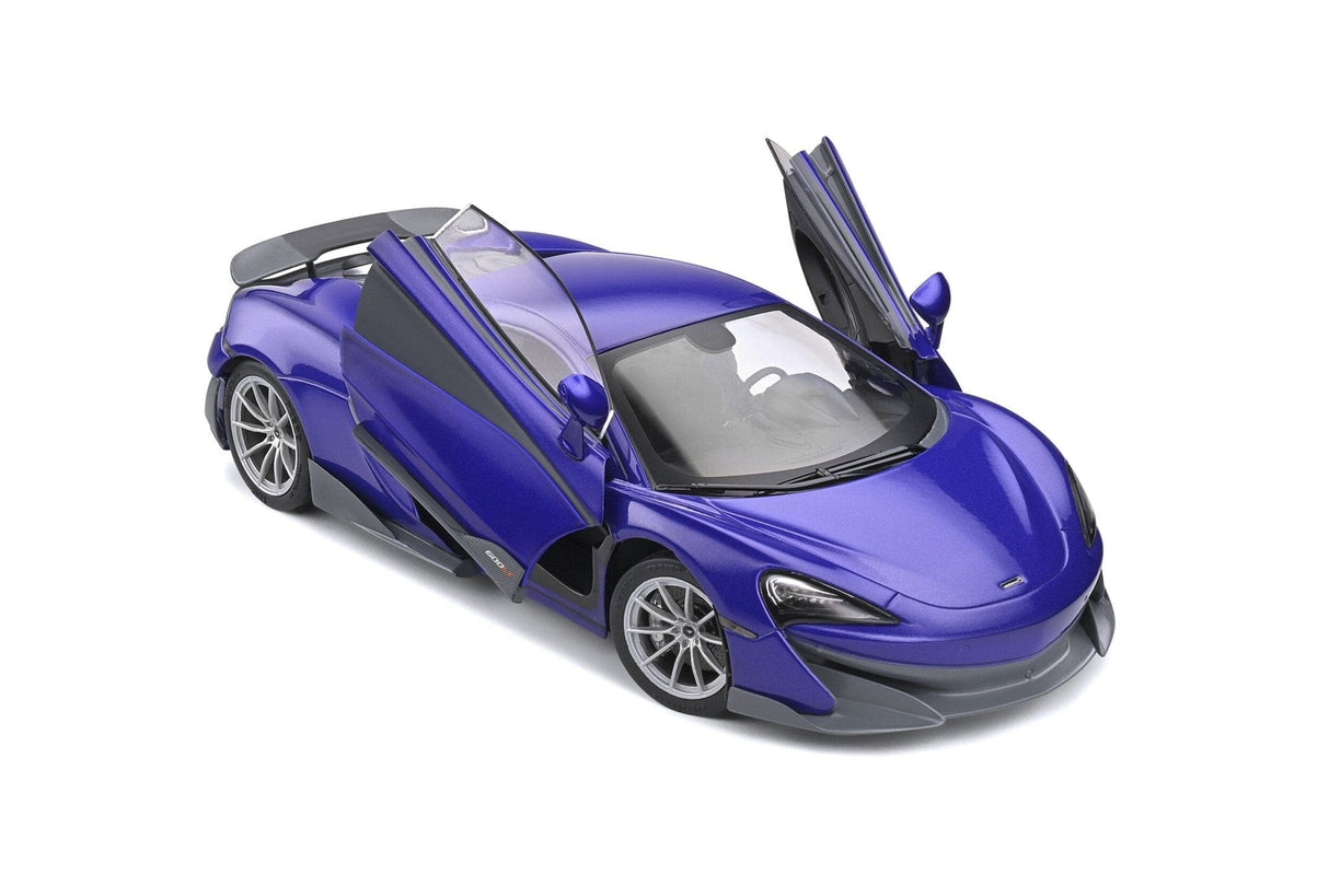 Solido 1/18 2018 Purple McLaren 600LT Diecast Model - Hobbytech Toys