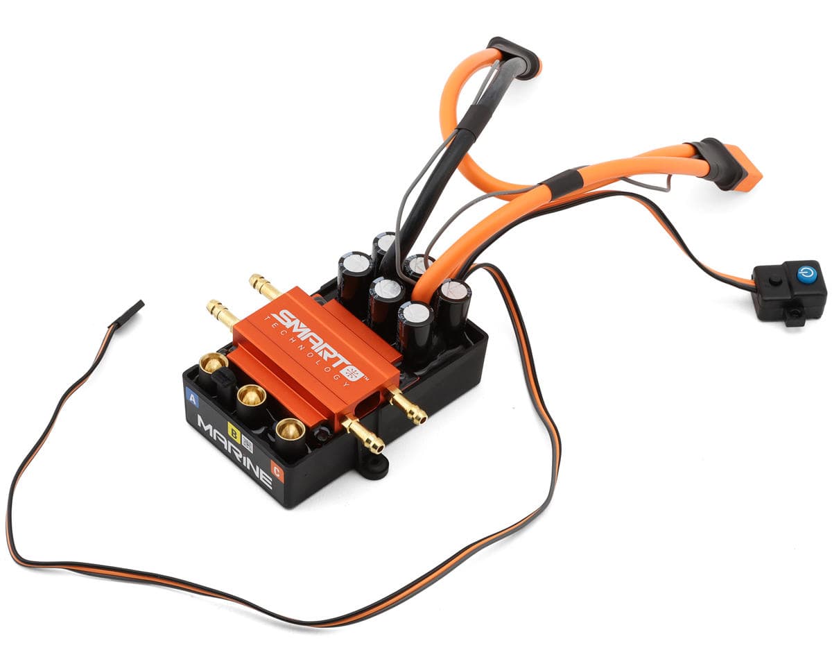 Spektrum Firma 200A Brushless Smart Marine ESC 12S SPMXME1200