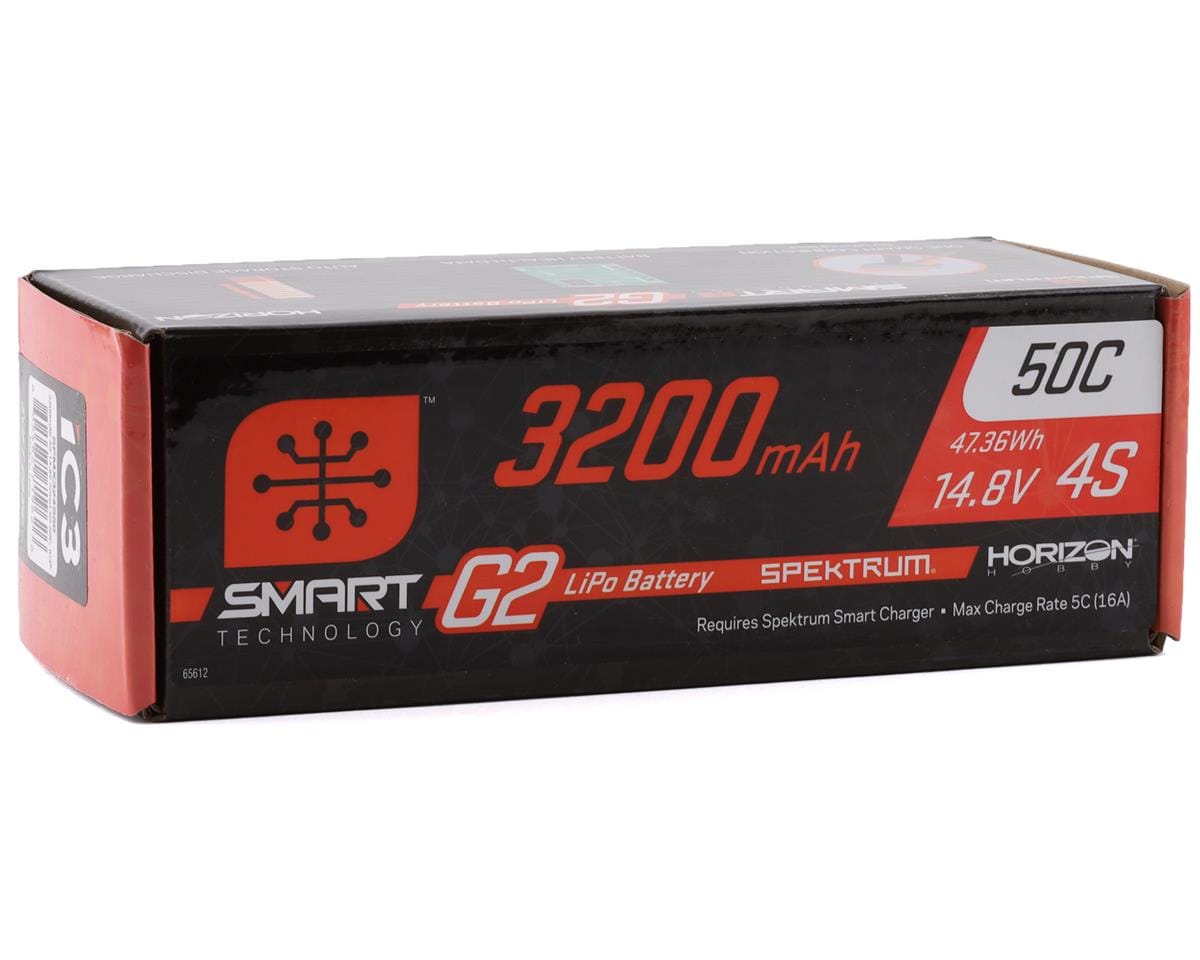 Spektrum 3200mAh 4S Smart G2 LiPo SPMX324S50 alternate view 1