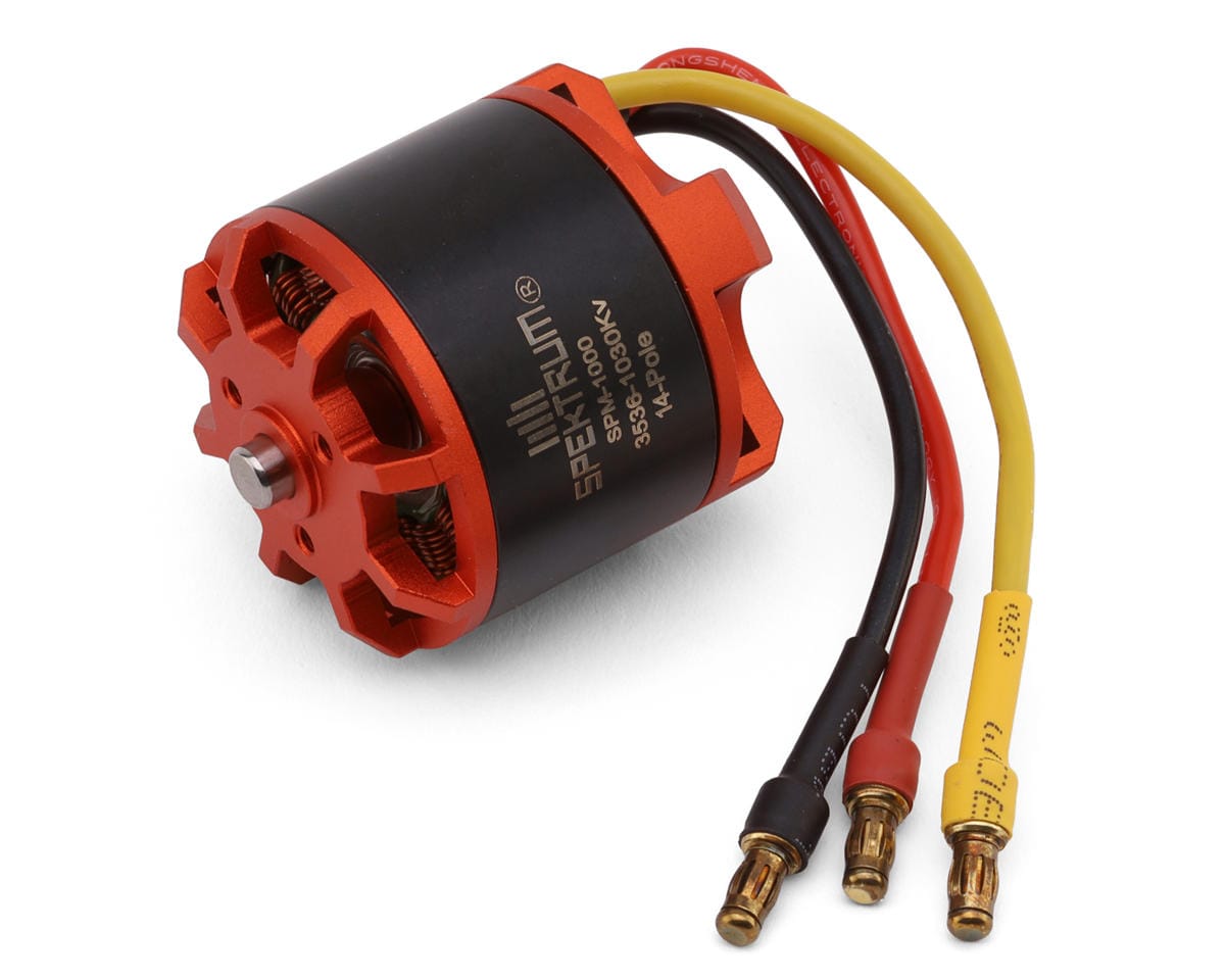 Spektrum 3536-1030Kv 14-Pole Brushless Outrunner Motor, Decathlon RJG