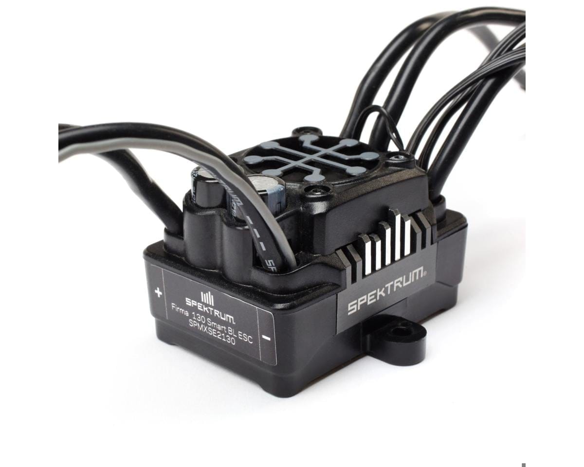 Spektrum Firma 130A Black Edition Brushless Smart ESC V2 SPMXSE2130