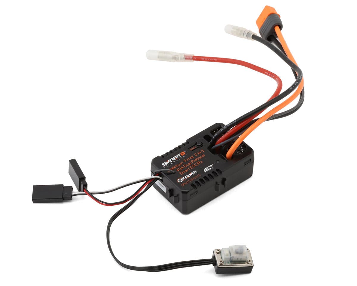 Spektrum SPMXSER1040 Firma 40A Brushed Smart ESC Dual Protocol Receiver