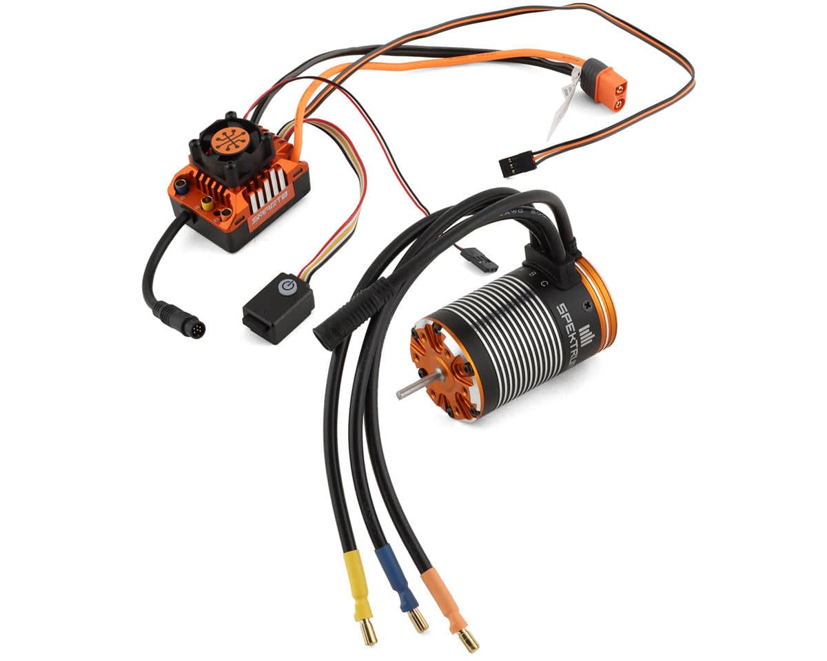 Spektrum Firma 60A Brushless Smart ESC Sensored Crawler Motor Combo SPMXSEMC09