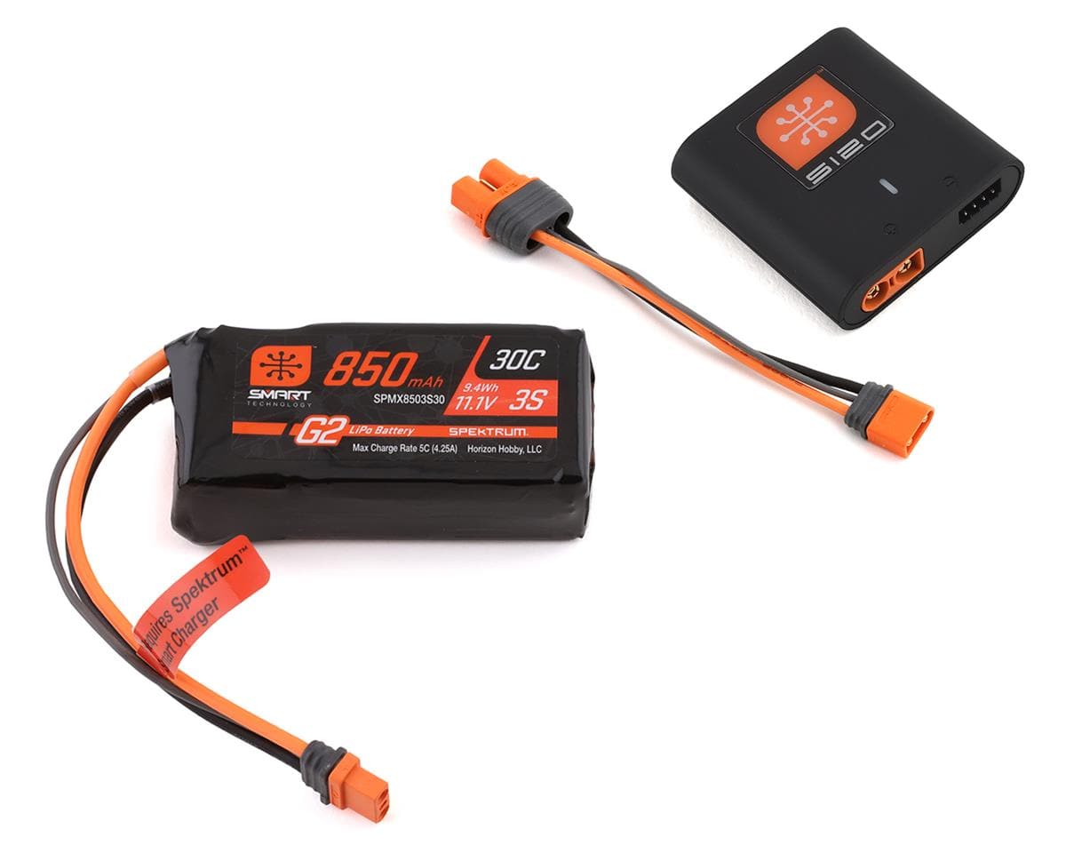 Spektrum Smart G2 Air Powerstage Bundle with 850mah 3S LiPo and USB Charger