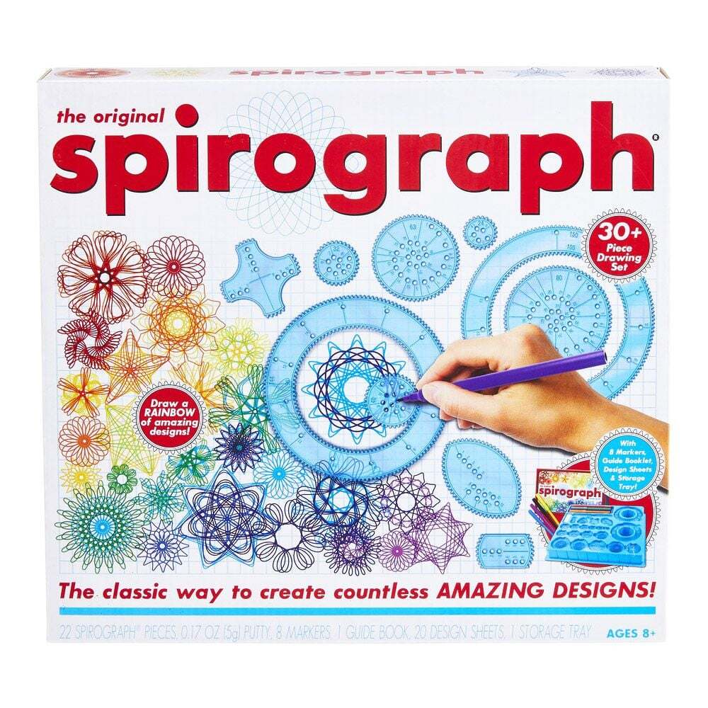 Spirograph Kit with Markers - Hobbytech Toys