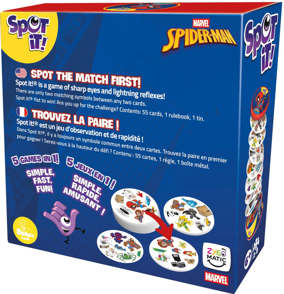 Spot It! - Spiderman