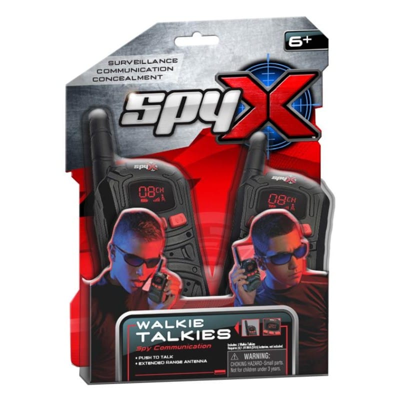 SPY X Walkie Talkies - Hobbytech Toys
