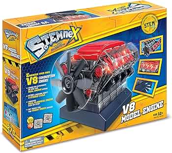 Stemnex V8 Model Engine Kit - Hobbytech Toys