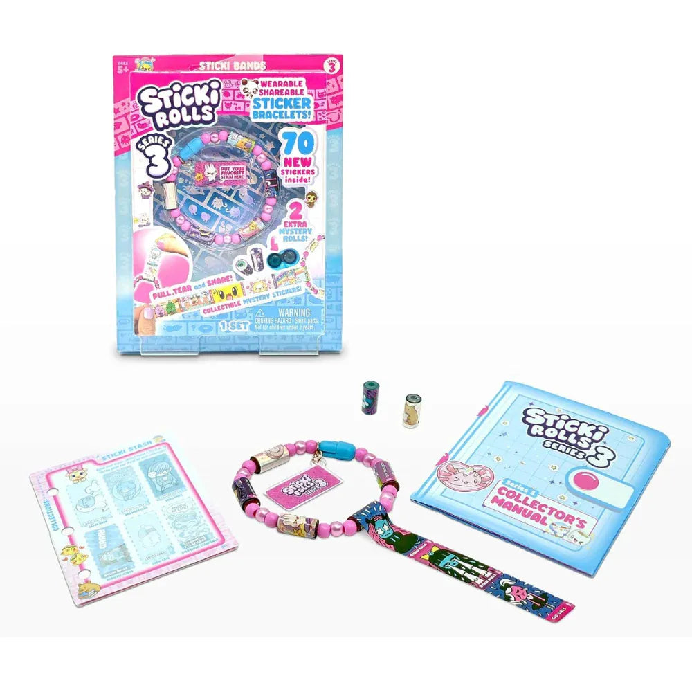 Sticki Rolls Sticki Band Single Pack - Assorted (1)