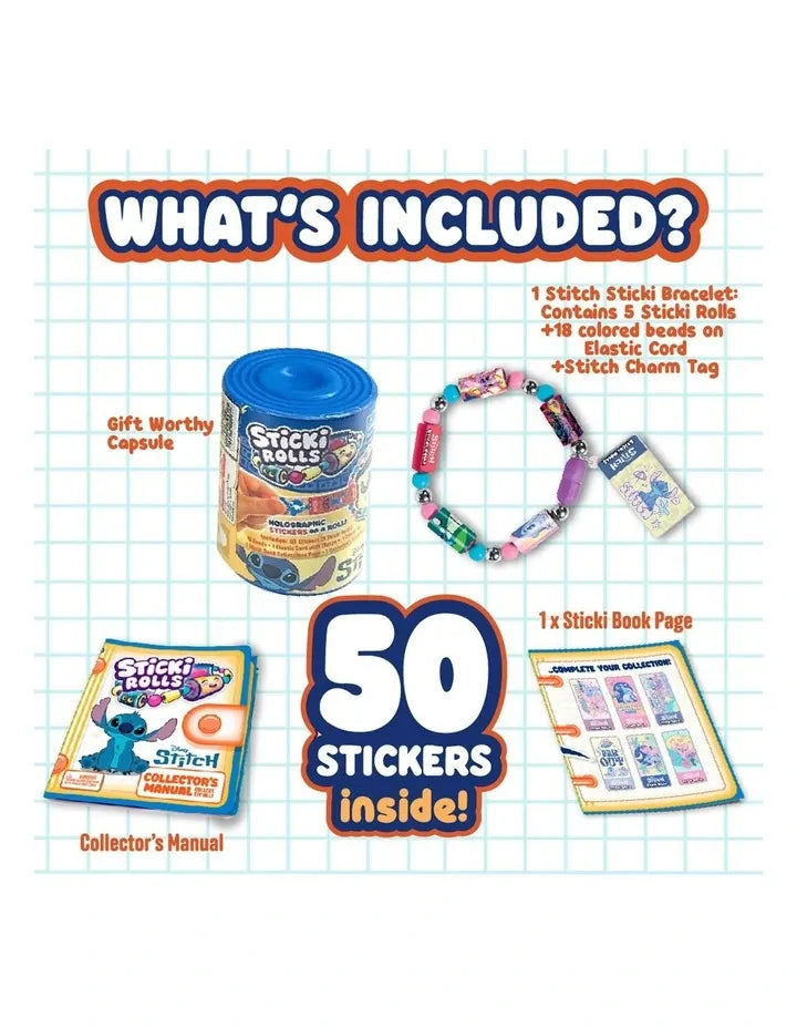 Sticki Rolls - STITCH Sticki Band Capsule - Assorted (1)