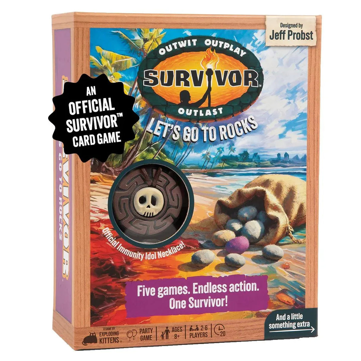 Survivor - Lets Go To Rocks The Card Game