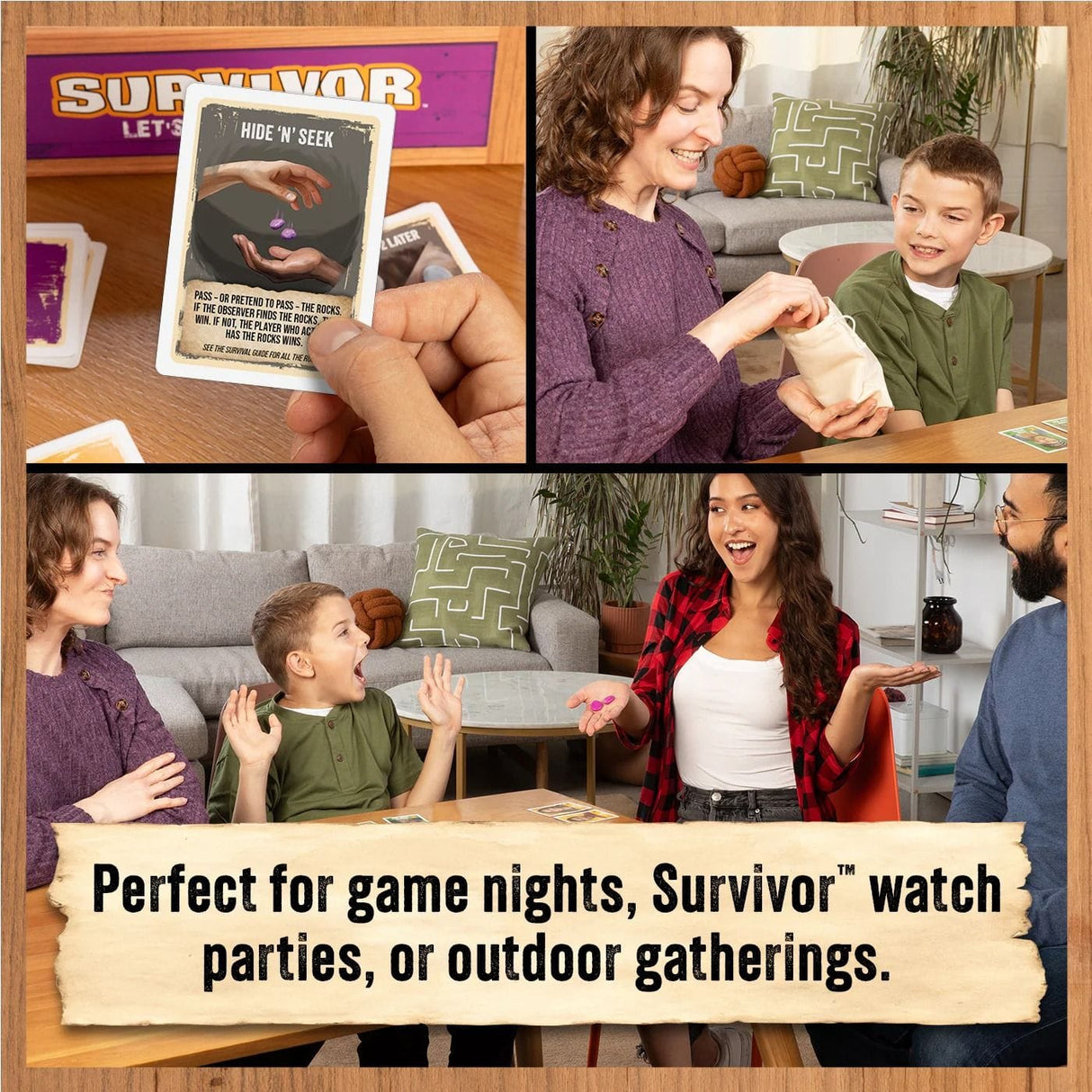 Survivor - Lets Go To Rocks The Card Game