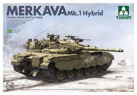 Takom 2079 1/35 Israeli Main Battle Tank Merkava 1 Hybird Plastic Model Kit - Hobbytech Toys