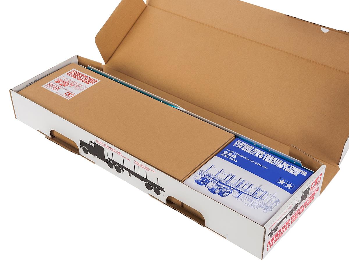 Tamiya 1/14 Flatbed Semi Trailer Kit - Hobbytech Toys