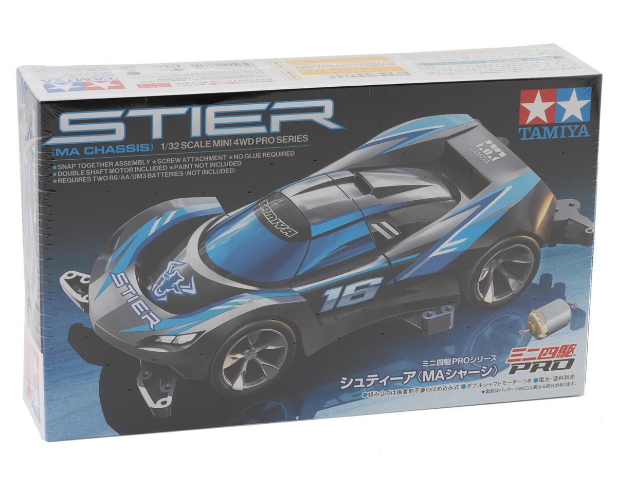 Tamiya 1/32 JR Stier MA Chassis Mini 4WD Kit