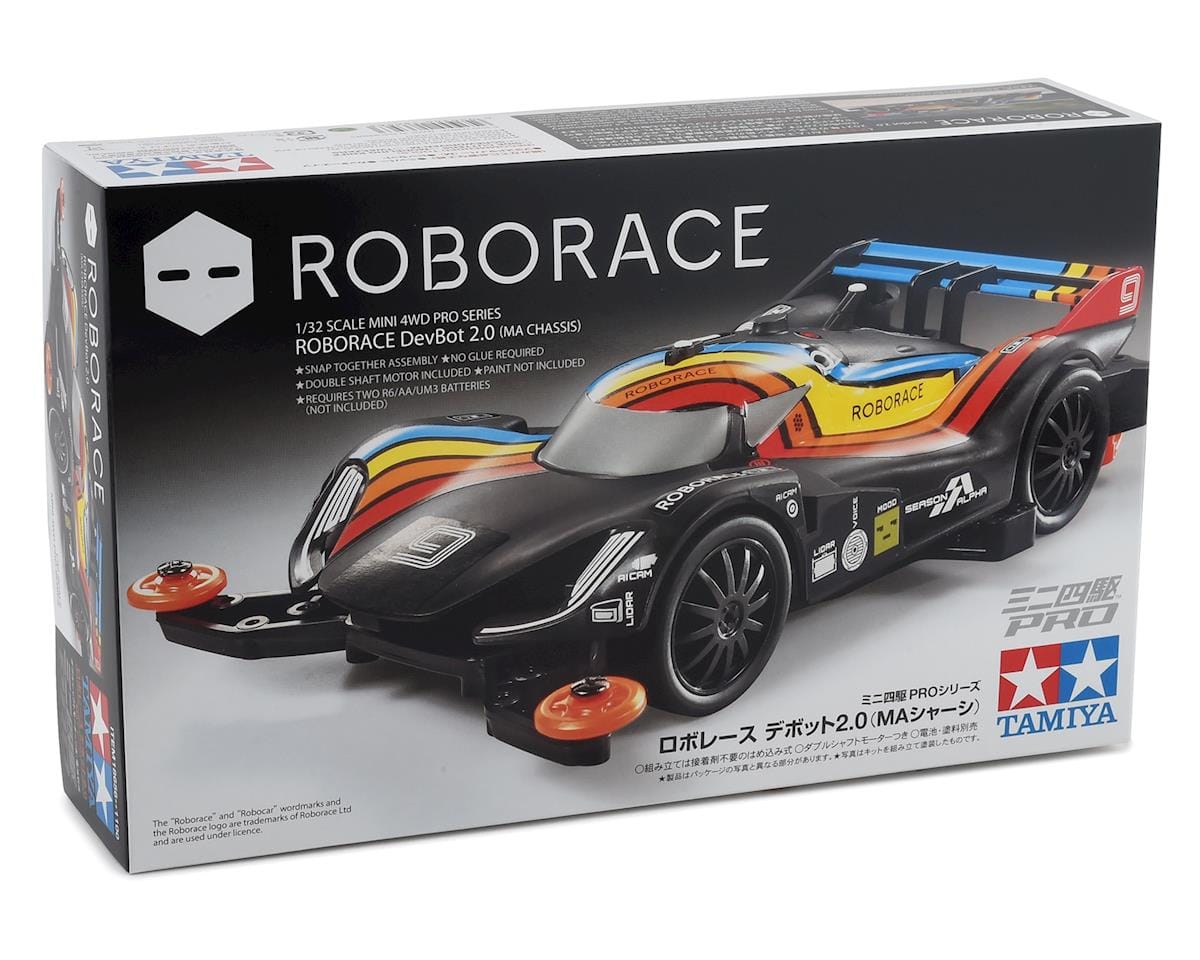 Tamiya 1/32 Roborace DebBot 2.0 MA Chassis Mini 4WD Kit