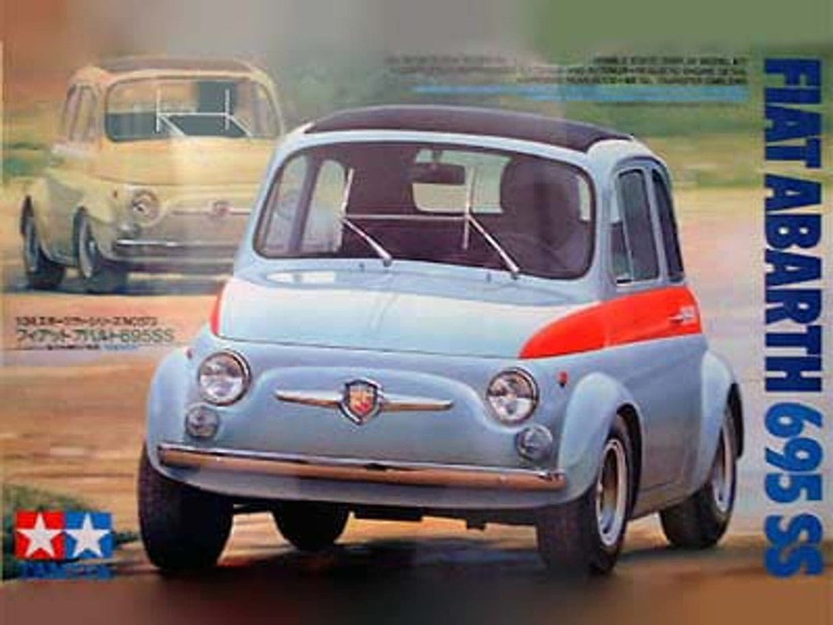 Tamiya 24173 1/24 Fiat Abarth 695SS Plastic Model Kit - Hobbytech Toys