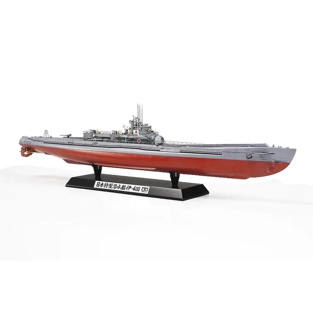 Tamiya 25426 1/350 Japanese Navy Sub I - 400 (Special Edition) Plastic Model Kit - Hobbytech Toys