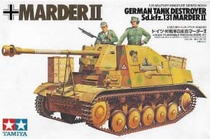 Tamiya 35060 1/35 German SDKFZ 131 Marder II SP Plastic Model Kit - Hobbytech Toys