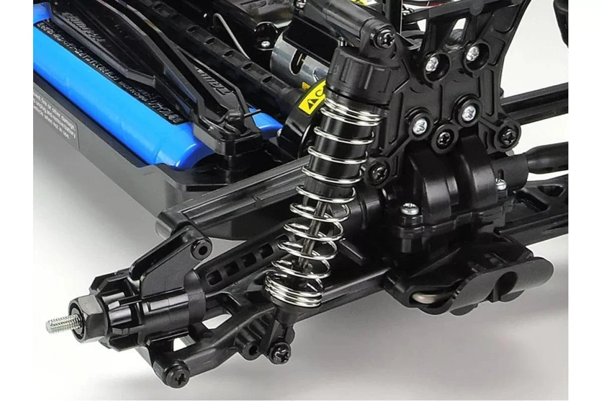 Tamiya 47446 1/10 TT - 02B Plasma Edge II Prepainted Gun Metal Chassis Kit - Hobbytech Toys