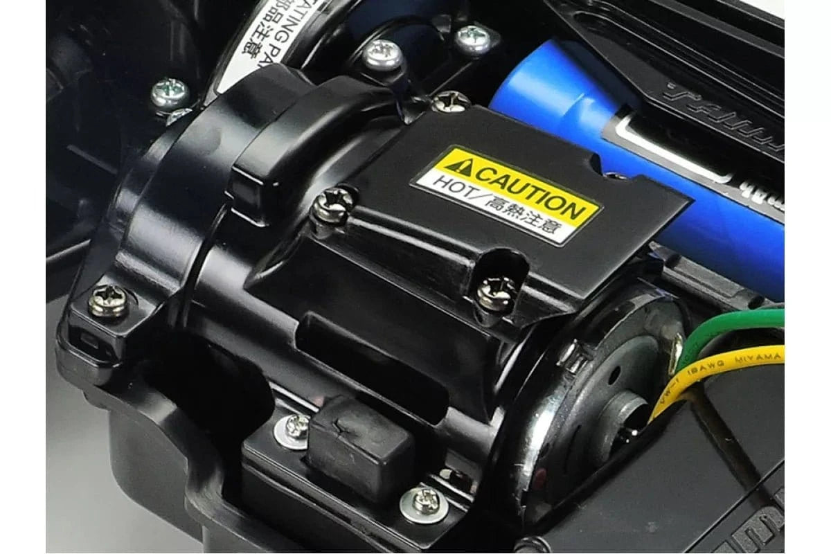 Tamiya 47446 1/10 TT - 02B Plasma Edge II Prepainted Gun Metal Chassis Kit - Hobbytech Toys