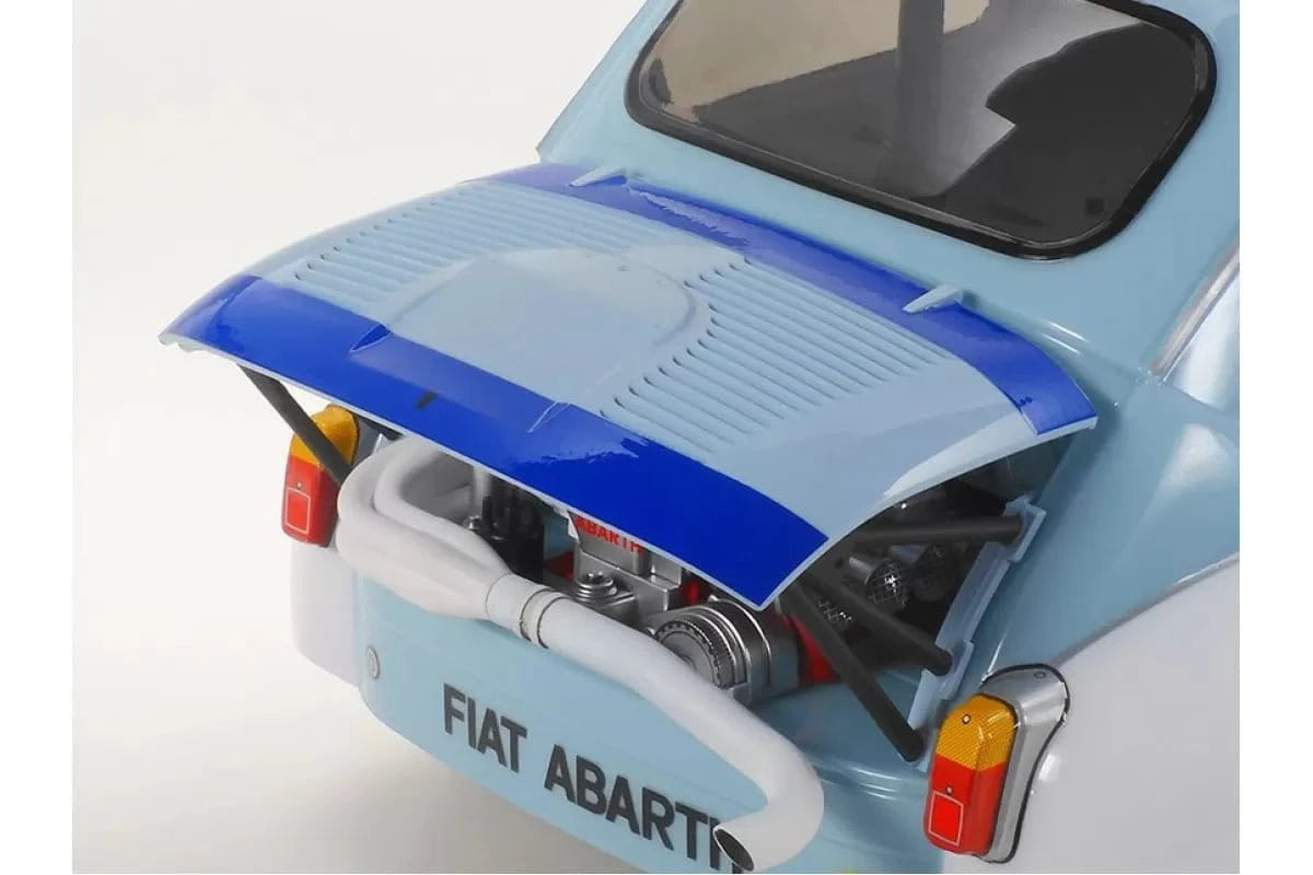 Tamiya 47492 Fiat Abarth 1000 TCR - Prepainted Blue/Grey RC Car Kit (MB - 01) - Hobbytech Toys
