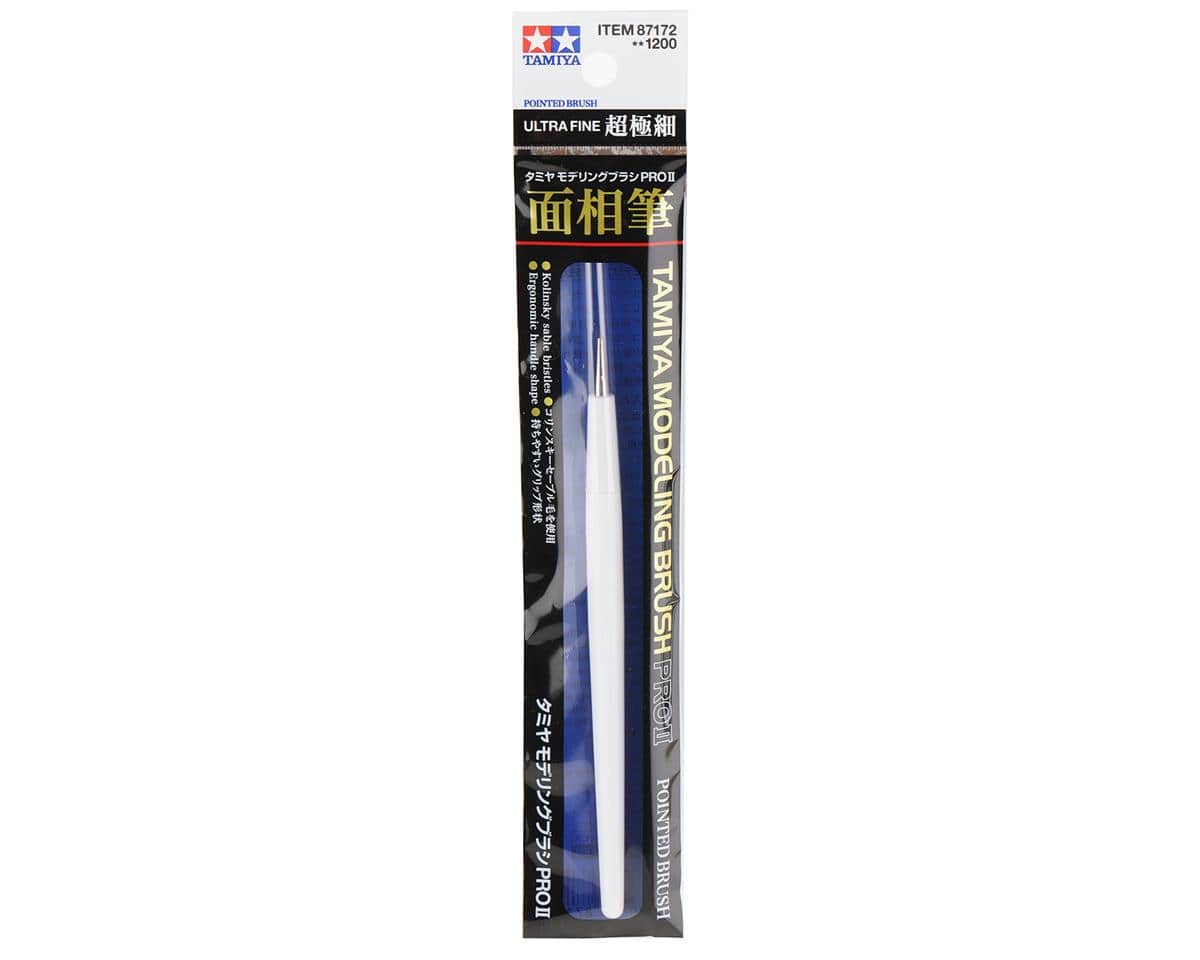 Tamiya 87172 Pointed Brush Ultra Fine Tamiya PAINT, BRUSHES & SUPPLIES