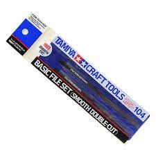 Tamiya Basic File Set Smooth Double-Cut Tamiya TOOLS