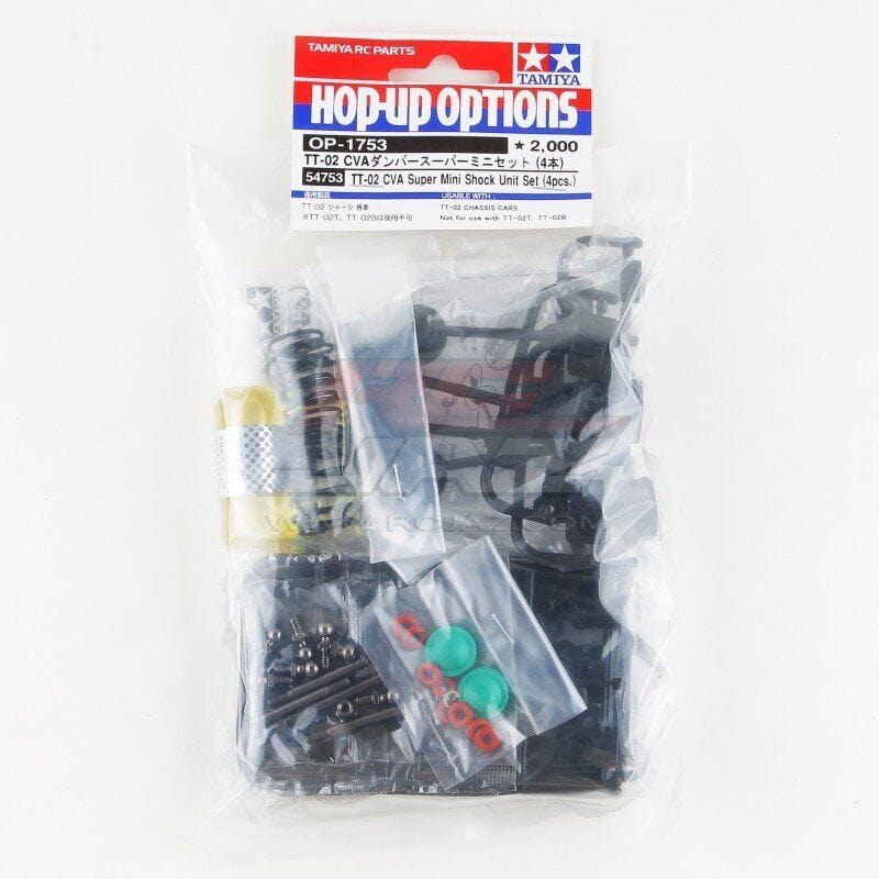Tamiya CVA Super - Mini Shock (4) (TT - 02) - Hobbytech Toys