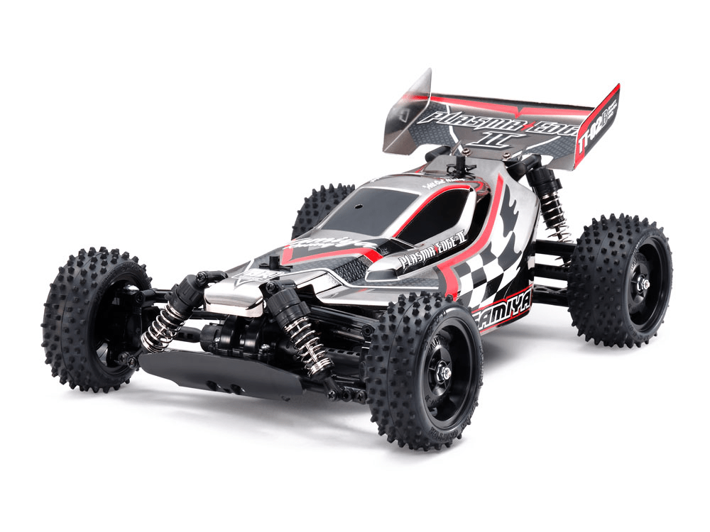 Tamiya Plasma Edge Ii Black Metallic TT - 02B Kit - Hobbytech Toys