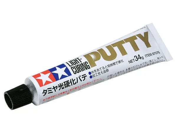 Tamiya Putty 34G Light Curing Tamiya PAINT, BRUSHES & SUPPLIES