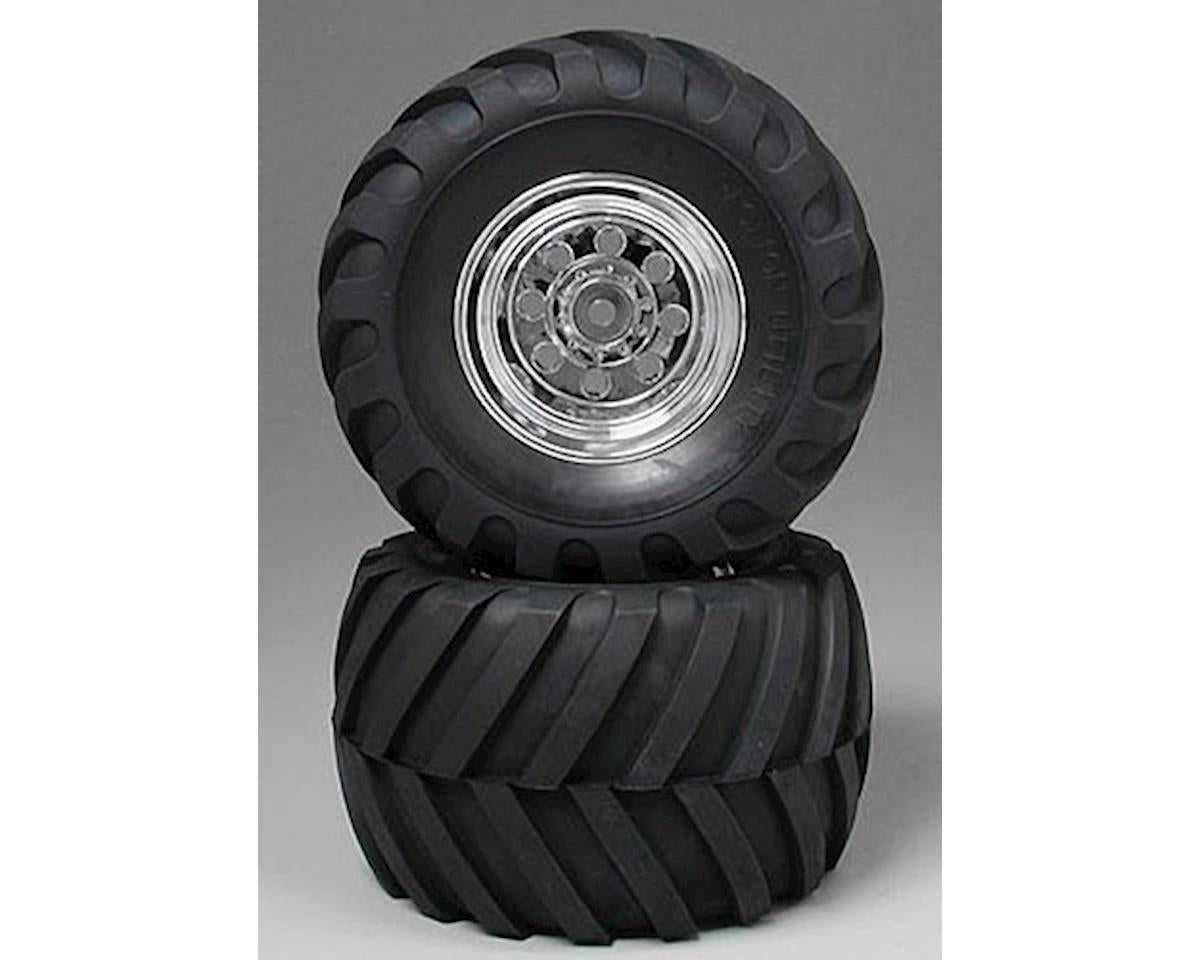 Tamiya Rear Tire/Wheel (2) (58242) - Hobbytech Toys