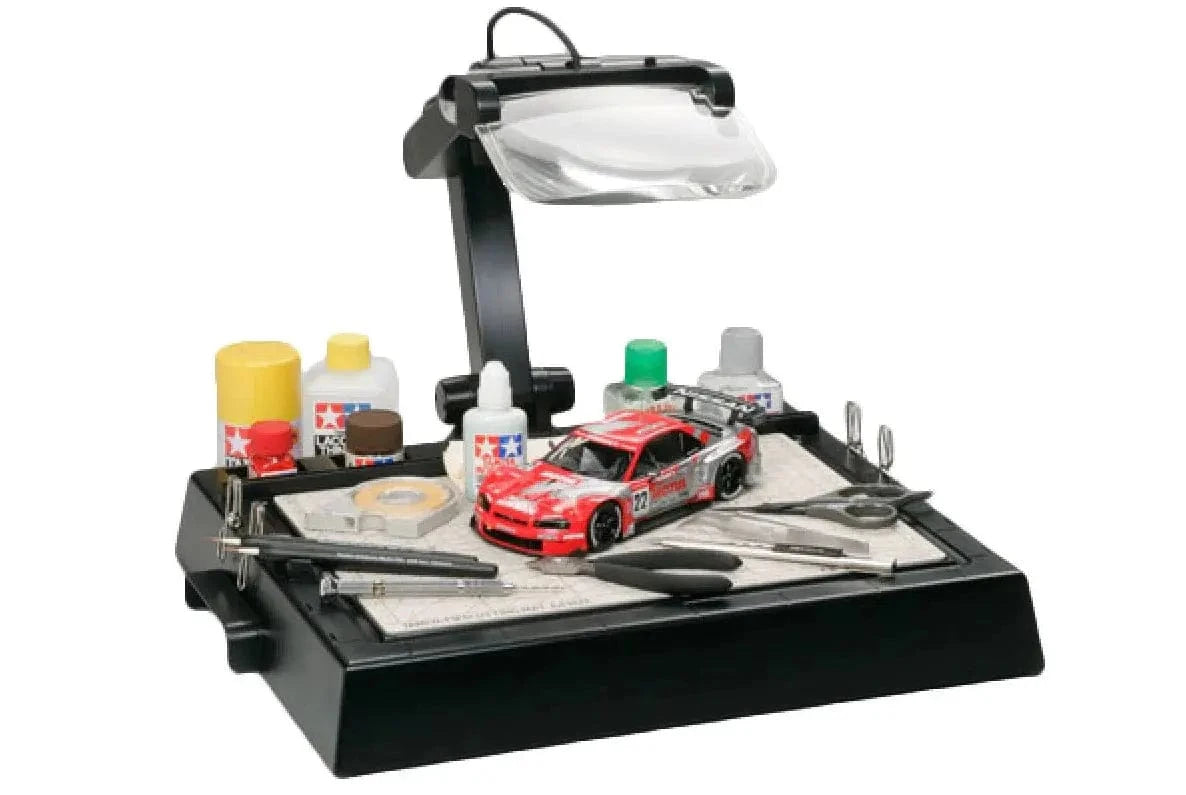 Tamiya Workstand With Magnifier Tamiya TOOLS