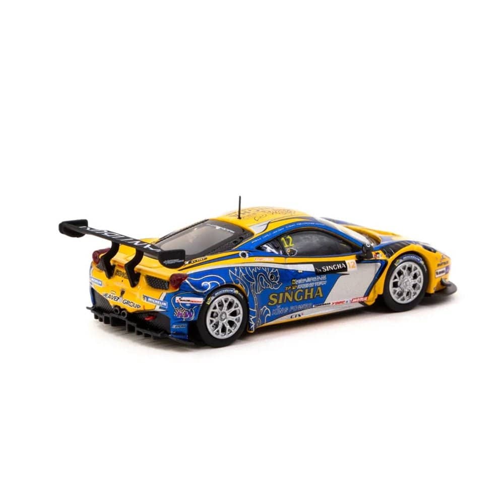 Tarmac 1/64 Ferrari 458 Italia GT3 - GT Asia 2016 - Officially licensed by Ferrari - Hobbytech Toys