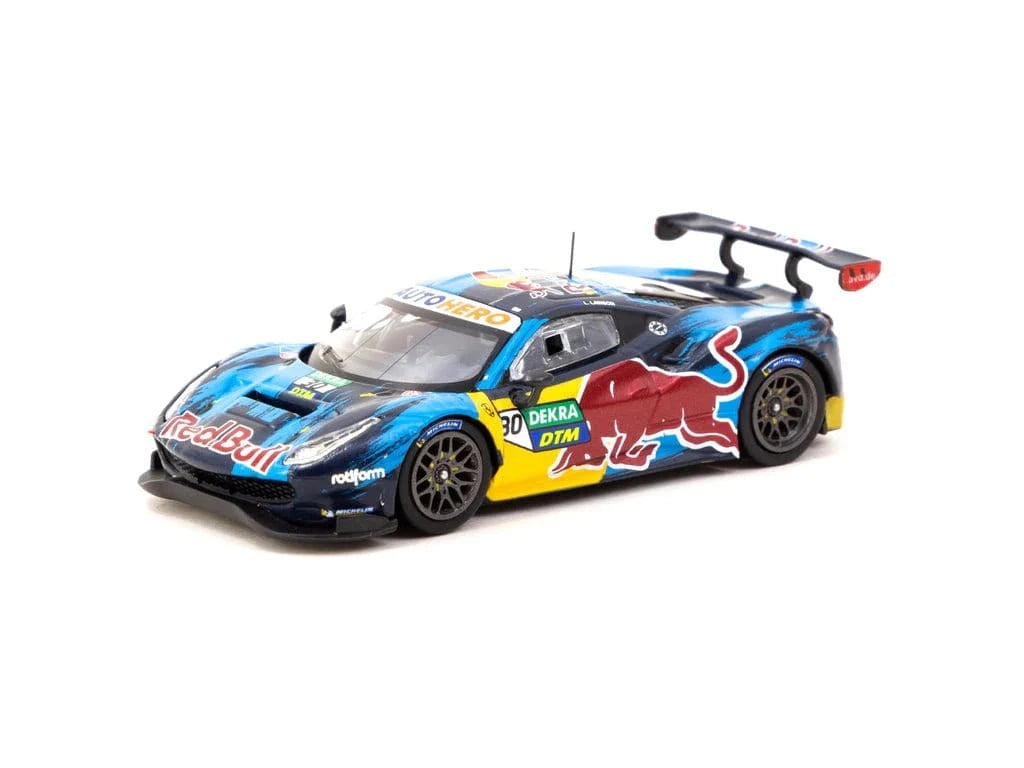 Tarmac 1/64 Ferrari 488 GT3 DTM 2021 Monza Race 1 Winner - Liam Lawson - Hobbytech Toys