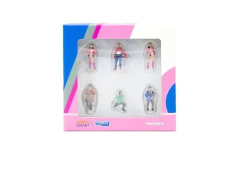 Tarmac 1/64 Figures Race Day 2 - Hobbytech Toys