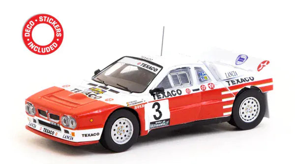 Tarmac 1/64 Lancia 037 Rally - Rally Van Haspengouw 1985 Winner -