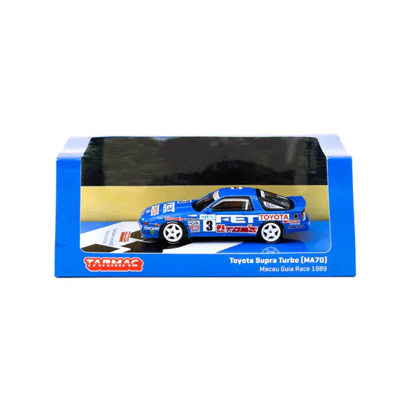 Tarmac 1/64 Macau Guia Race 1989 Geoff Lees Toyota Supra (MA70)