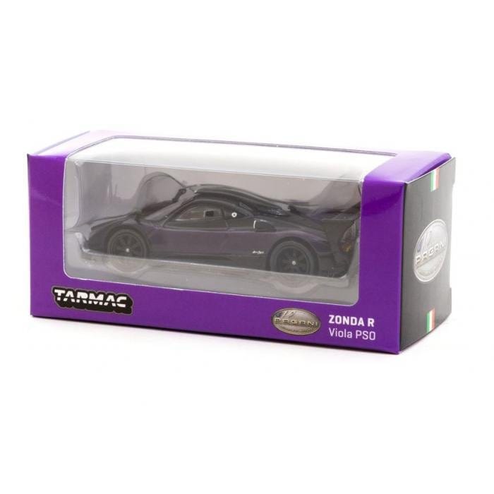 Tarmac 1/64 Pagani Zonda R - Viola PSO - Hobbytech Toys