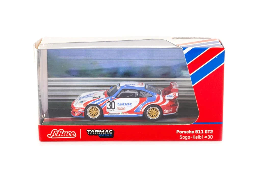 Tarmac 1/64 Porsche 911 GT2 - Sohgo-Keibi #30