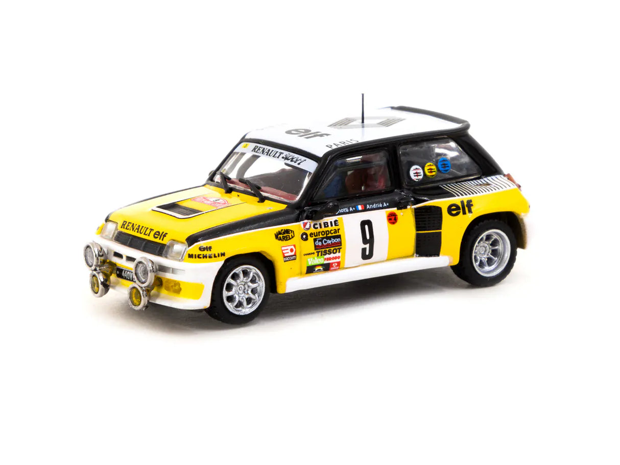 Tarmac 1/64 Renault 5 Turbo Monte Carlo Rally 1981 Winner - Jean