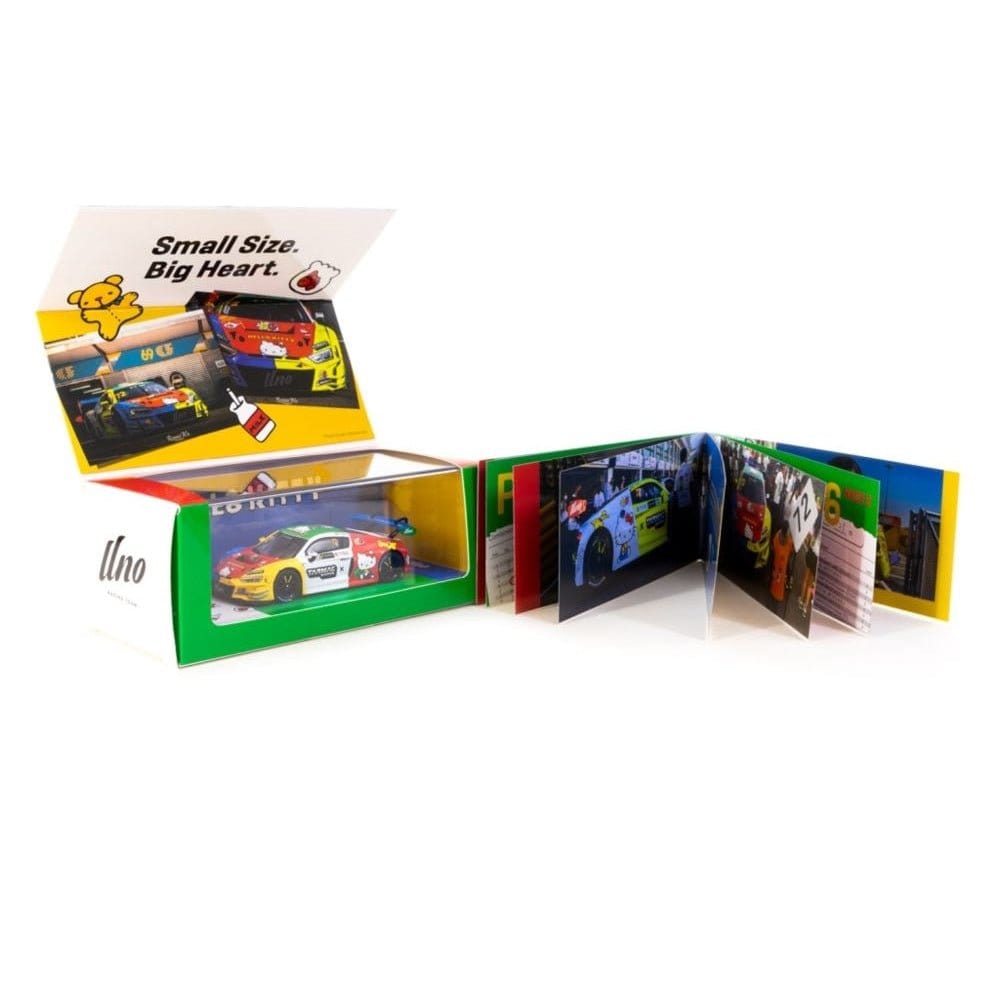 Tarmac 1/64 Uno Racing Audi R8 LMS GT3 Evo II Macau GT Cup 2022 Adderly Fong Hello Kitty - Hobbytech Toys