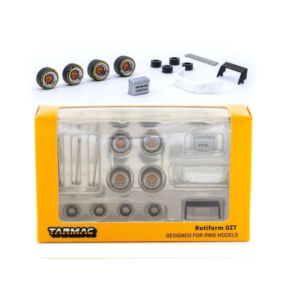 Tarmac 64W - 008 - CHOR 1/64 Rotiform OZT Accessories - Designed for RWB Models - Hobbytech Toys