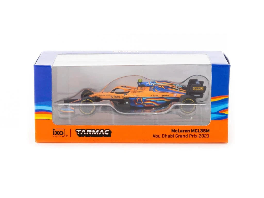 Tarmac McLaren MCL35M - Abu Dhabi Grand Prix 2021 - Lando Norris - Hobbytech Toys