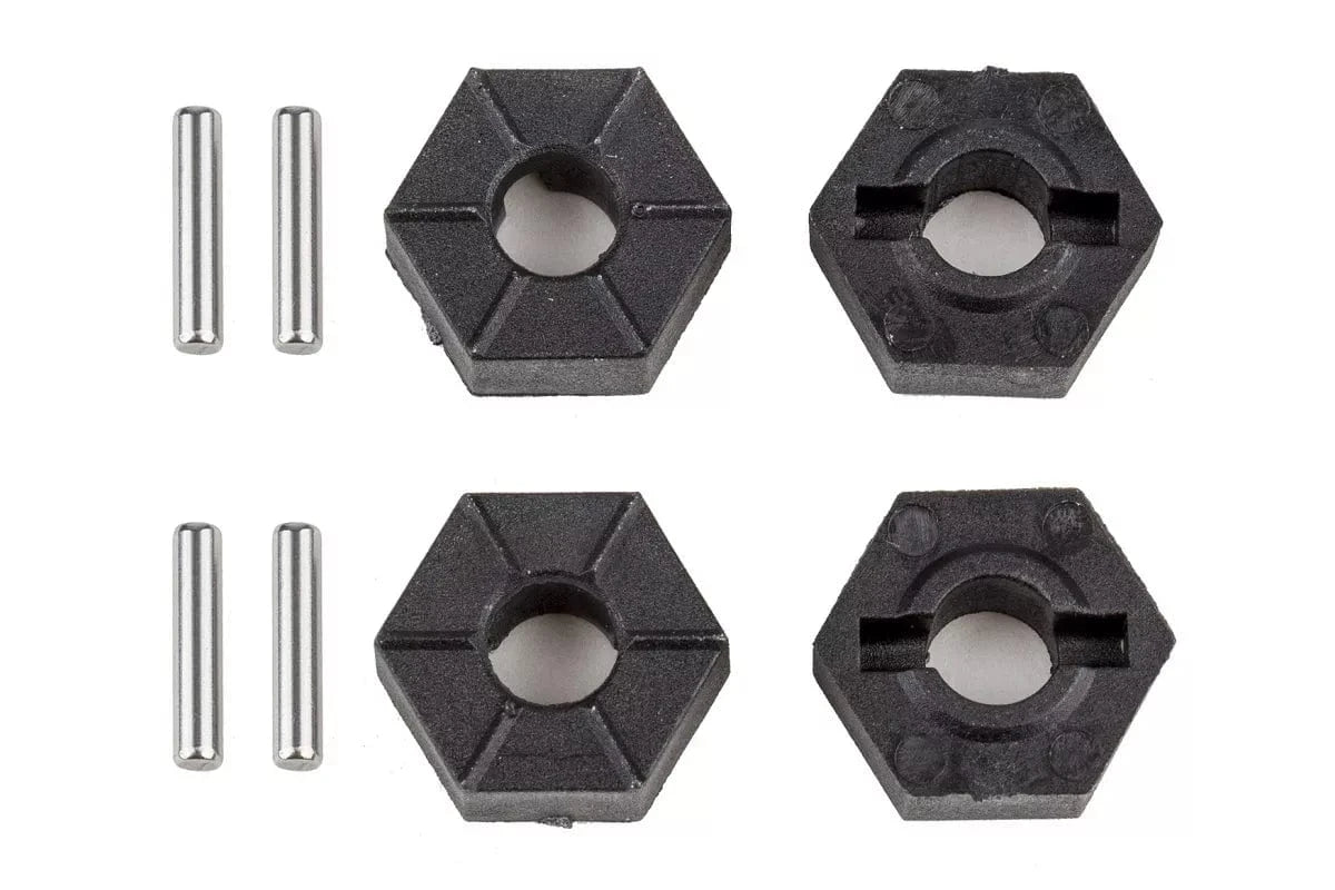 Team Associated 25820 MT10 12mm Wheel Hexes (4pcs) - Hobbytech Toys