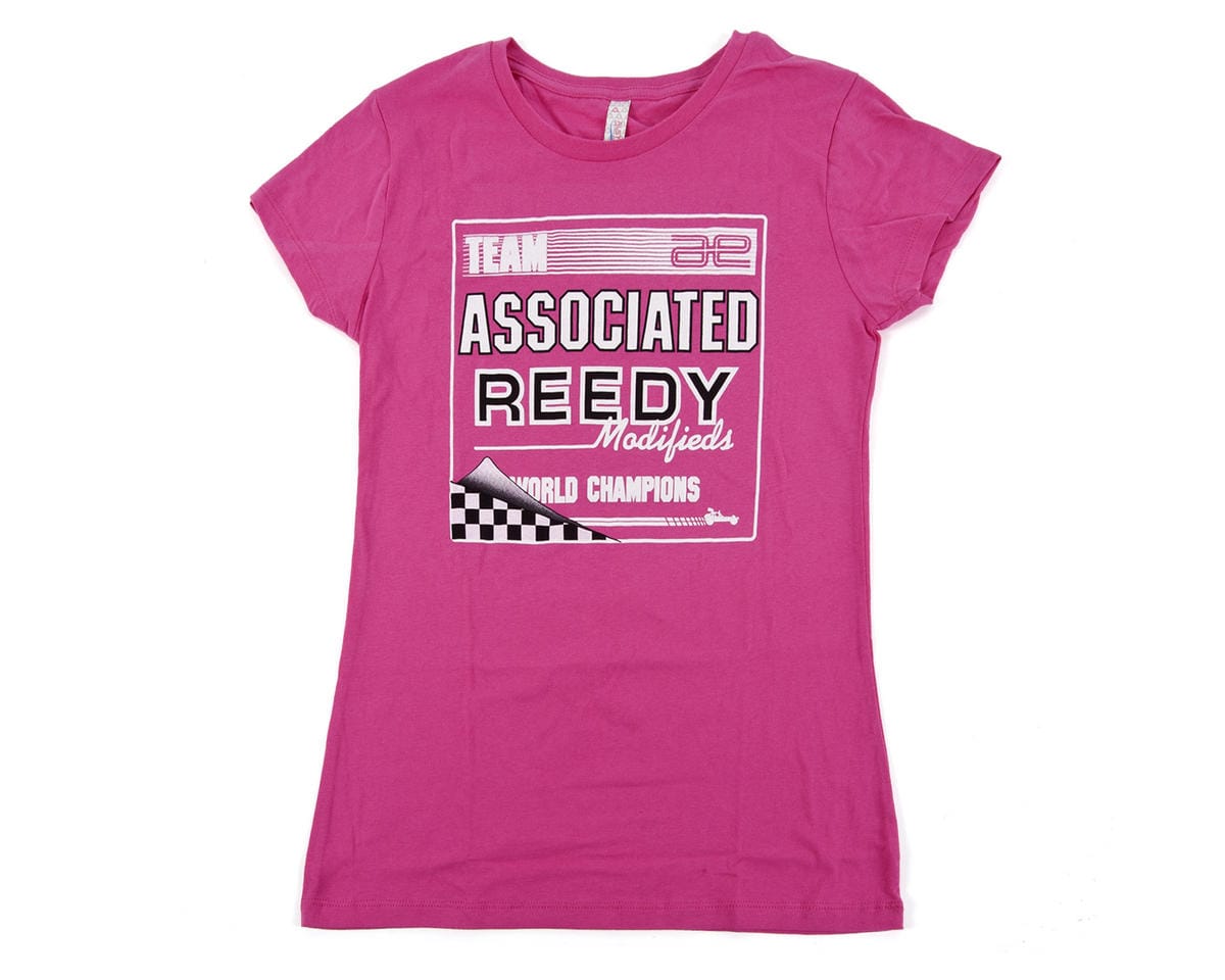 Team Associated AE Women's Retro Pink T-Shirt Medium SP96M