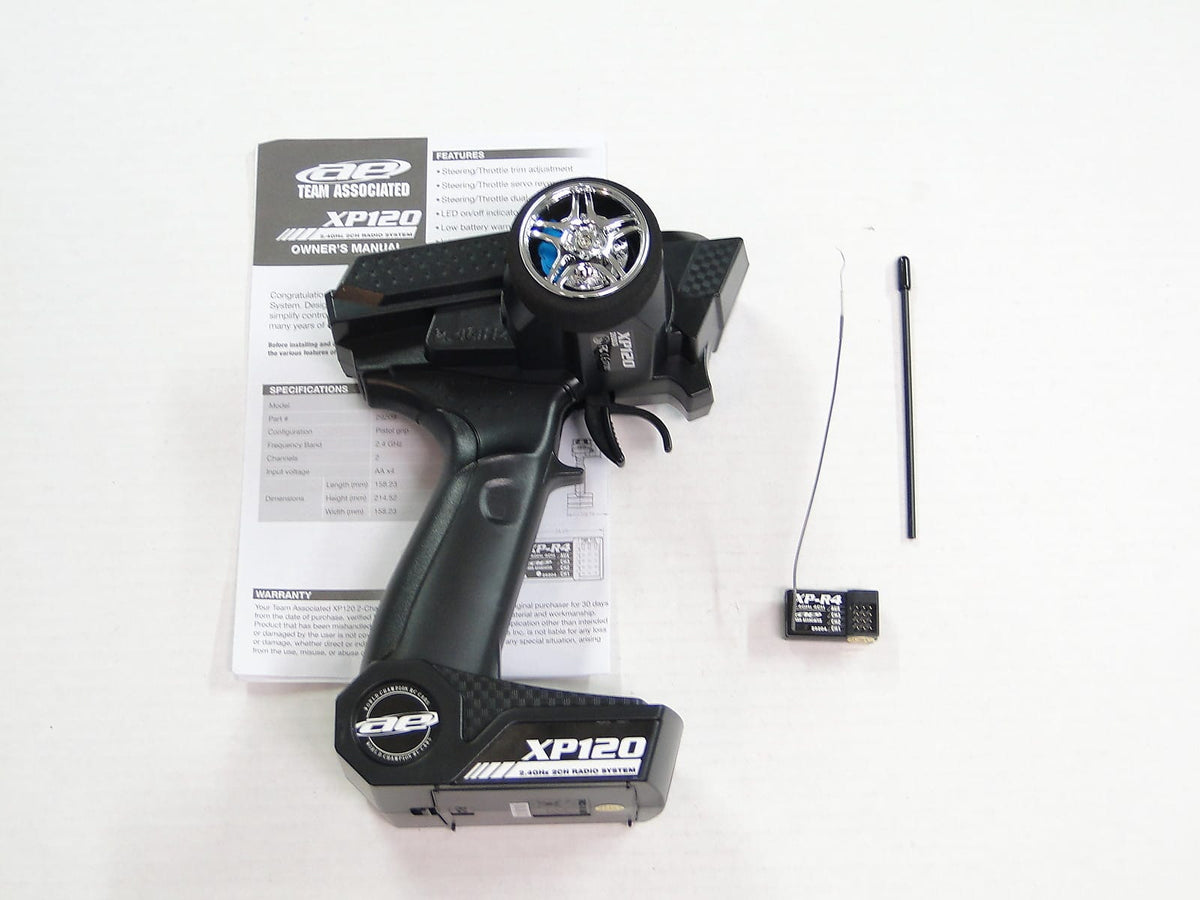 Team Associated XP120 2.4GHz 2-channel radio system 29203
