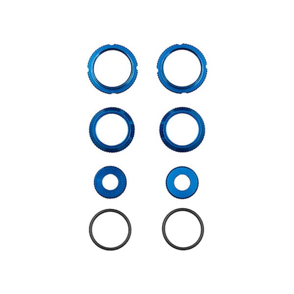 Team Associated 72227 DC10 shock collars bottom caps and cap retainers